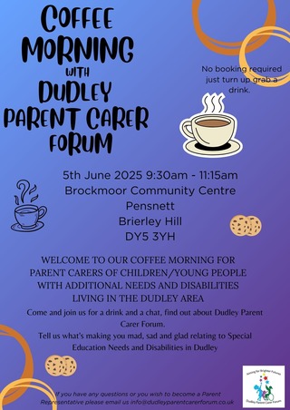 Dudley PCF Coffee Morning