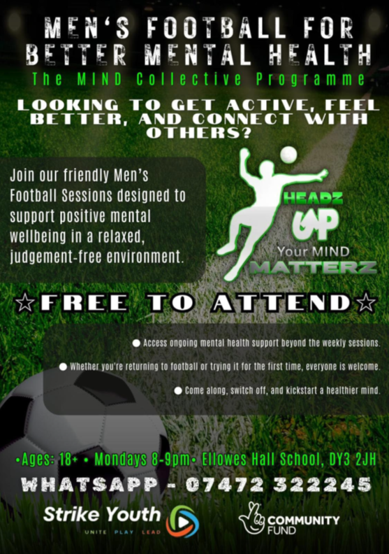 Football for men's mental health