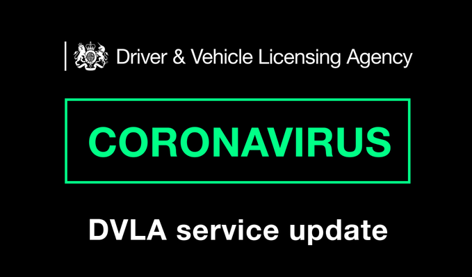 DVLA coronavirus service update