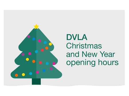 Xmas open hours DVLA