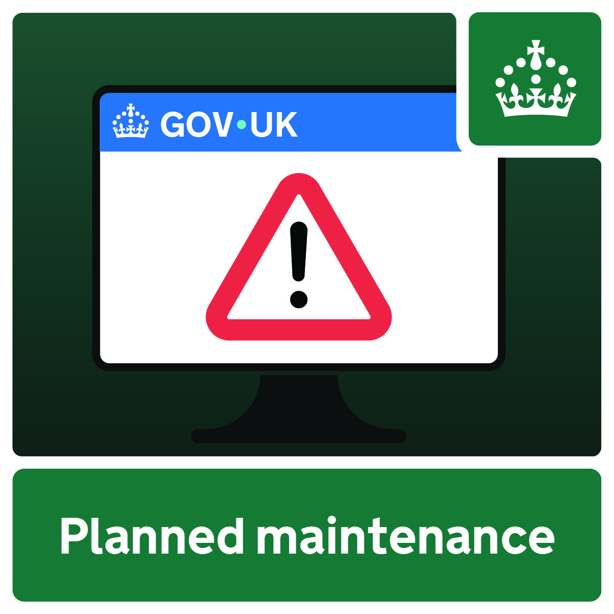 Planned maintenance