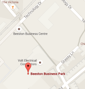Location for current Beeston Driving Test Centre
