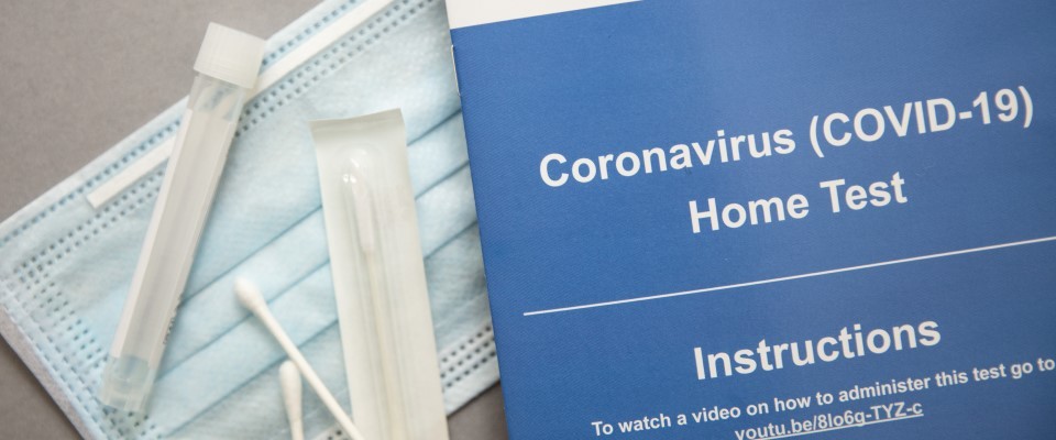 Coronavirus home testing kit