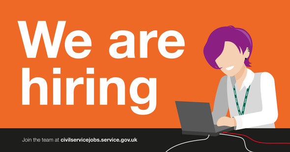 Cartoon picture of someone at laptop