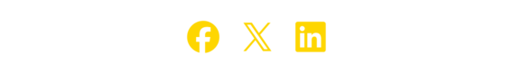 Facebook, X and Linkedin Icons