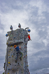 CCLP launch - Dalmellington climbing wall