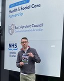 Neil - author with book