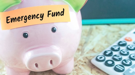 emergency fund lets talk newsletter piggy bank 
