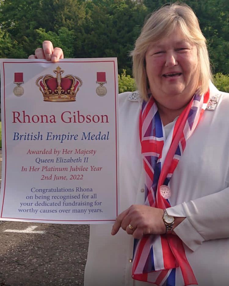 Rhona Gibson B.E.M.
