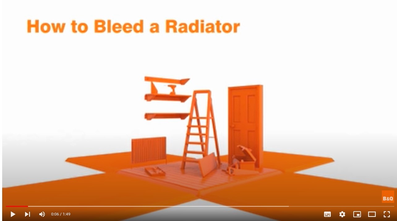 How to bleed radiators video