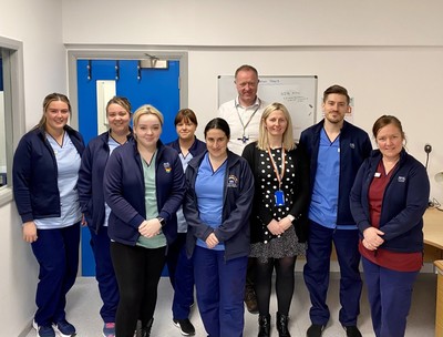 Staff from the Covid-19 Therapeutic Service