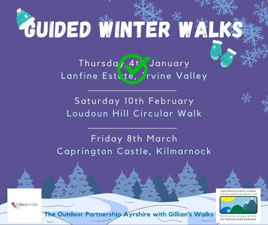 guided winter walks
