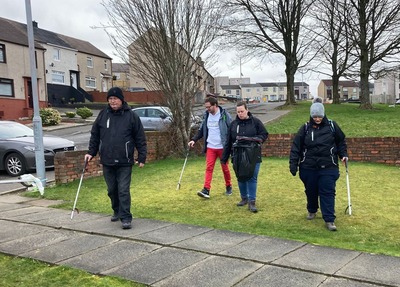 The Things Tae Dae Social Hub during their March litter pick event