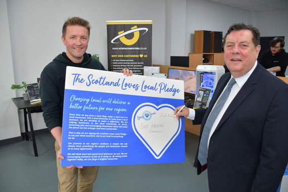 EAC Signs Scotland Loves Local Pledge