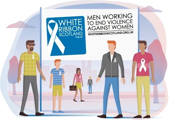 White ribbon pledge