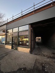 Mauchline CARS 4 Loudoun Street shopfront in progress