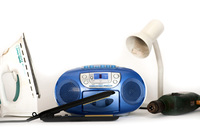 Assorted electrical items