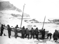 The Shackleton expedition in the Antarctic