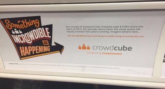 Crowdcube advert