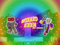 Colourful Wizard Keen Minecraft graphic