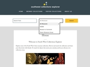 SW Collections Explorer home page