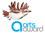 Alfie RAMM's cartoon sparrow