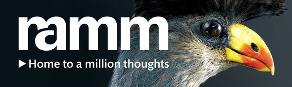 RAMM Banner with turaco