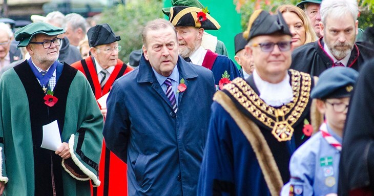 Leader of the council, Cllr Phil Bialyk