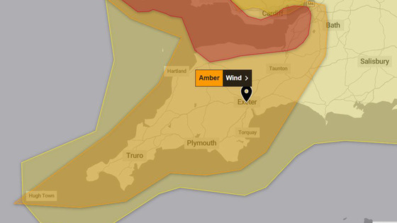 Heavy rain associated with Storm Darragh could lead to some flooding and disruption.