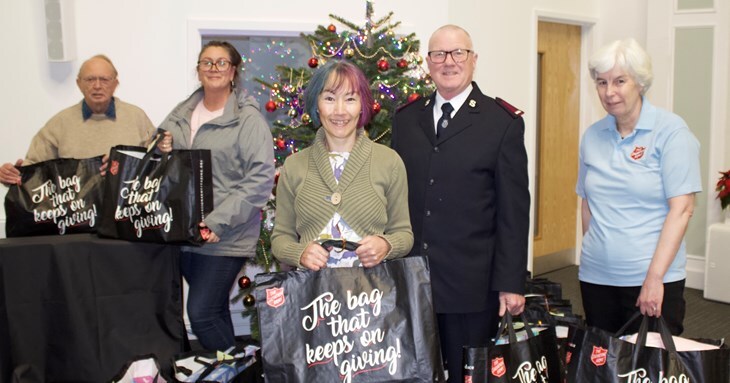 Christmas presents donated to children in temporary accommodation