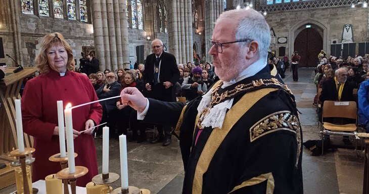 Lord Mayor of Exeter, Cllr Kevin Mitchell