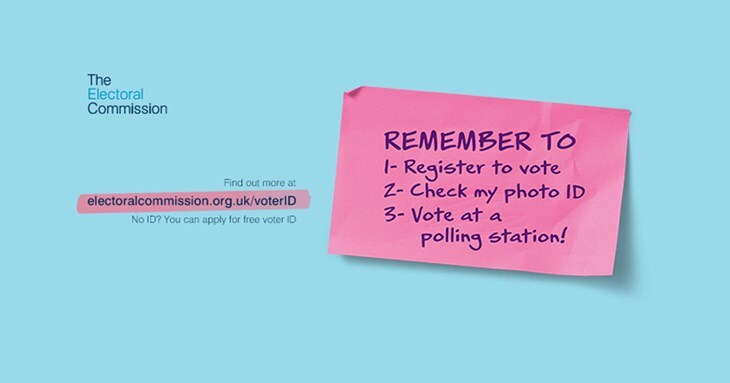 Make sure you’re on the electoral register