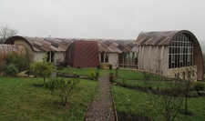 Fossil house in East Devon