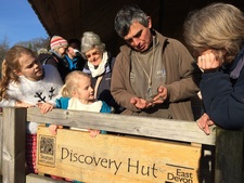Bird ringing demonstration
