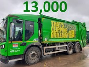 13000 Green Bins