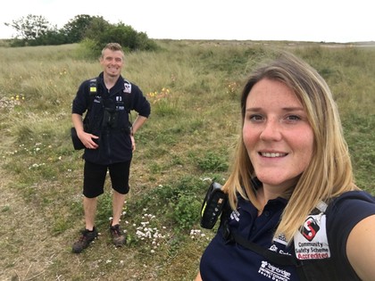 South East Devon wildlife team