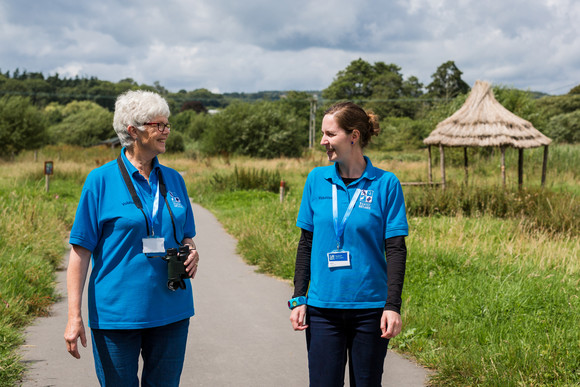 Volunteers at Seaton Wetlands
