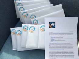 Members packs ready to be posted