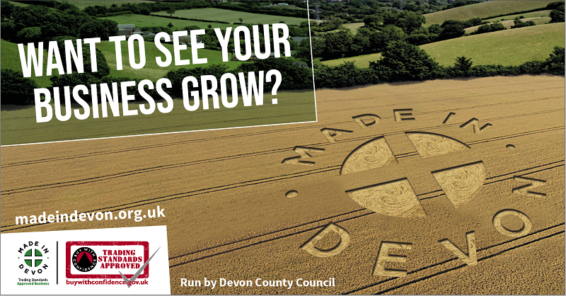 Want to see you business grow made in devon