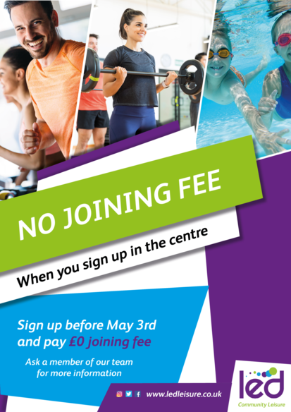 no joining fee