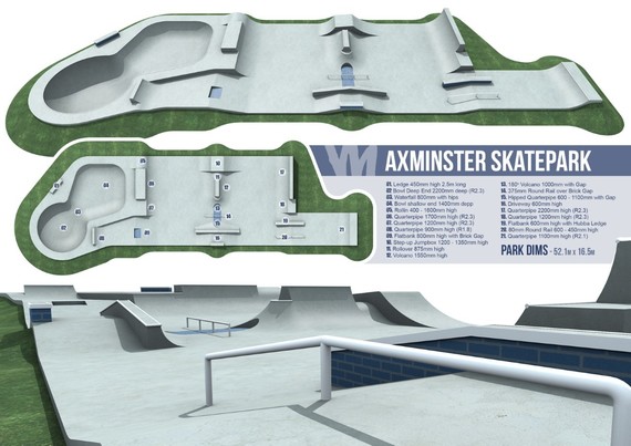 axminster skatepark