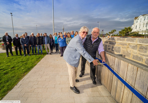 launch of exmouth tidal defence