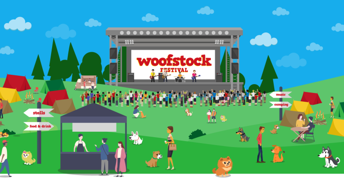 Woofstock banner 