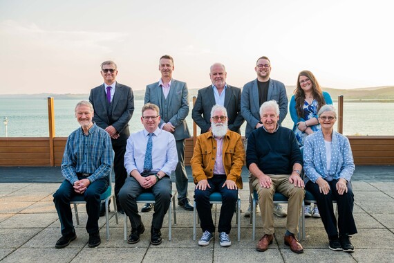 Photo of East Devon District Council Cabinet (Credit EDDC and Kyle Baker Photography)