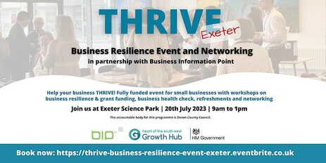 Thrive event info