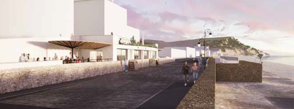 Artist impression of esplanade 