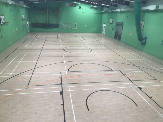 Photo of LED Honiton Leisure Centre hall