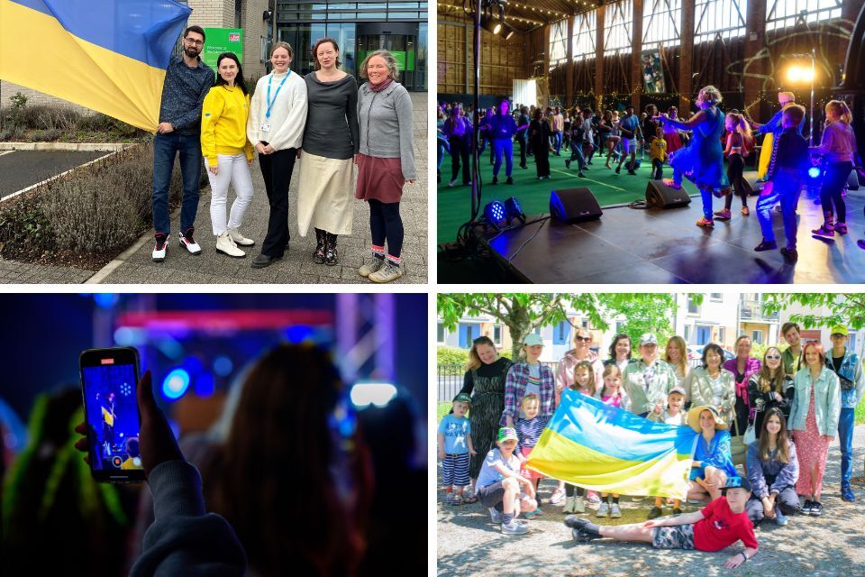 Homes for Ukraine Team, the Eastern European Festival of Food and Music, and a Homes for Ukraine Conversation Group