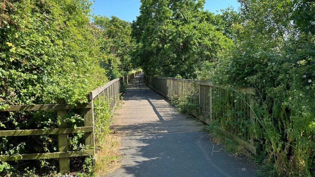 Photo of Courtland Boardwalk on the Exe Estuary trail