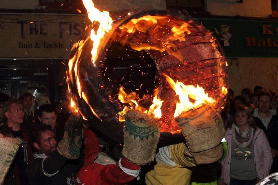 Photo from Ottery St Mary Tar Barrels